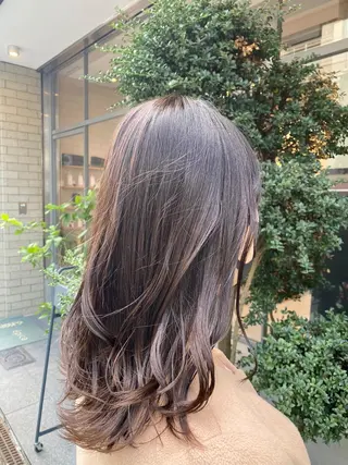 ロング カラー 韓国好き🇰🇷 美容師MIKUのヘアスタイル