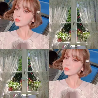 ショート カラー メンズ 天神レイヤーカット No.1💖マユカのヘアスタイル