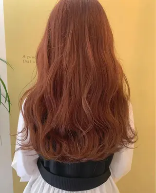ロング カラー ハブヘアー ハブヘアーのヘアスタイル