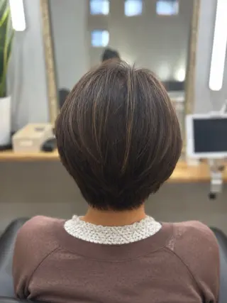 ショート 白鳥 正孝のヘアスタイル