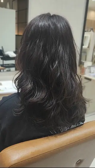 ロング パーマ 垢抜けパーマヘア🍯 ジルのヘアスタイル