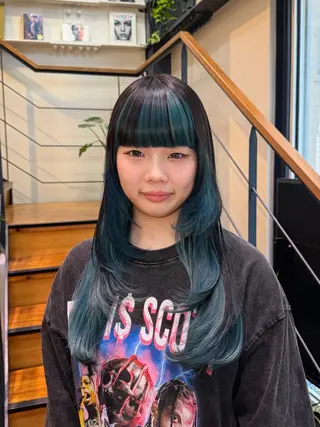 ロング カラー MISATO | 神戸元町のヘアスタイル