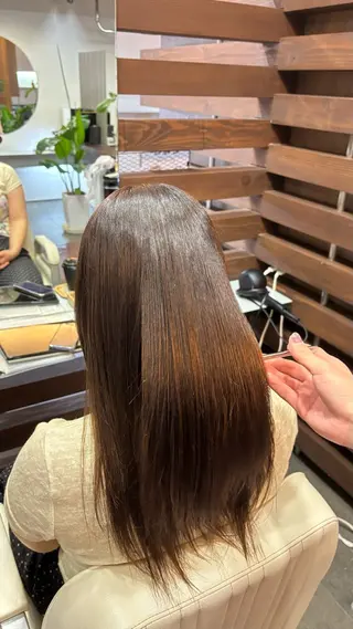 パーマ 岡田 望夢のヘアスタイル
