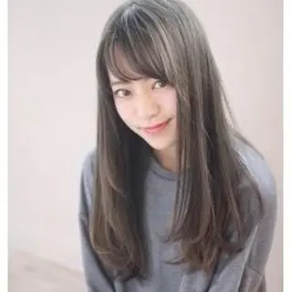 ロング カラー ヘアアレンジ 【公式】amble luxe池袋東口🩷のヘアスタイル