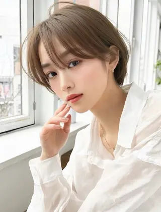 ショート HAZUKI/ SOYON土橋二号店のヘアスタイル