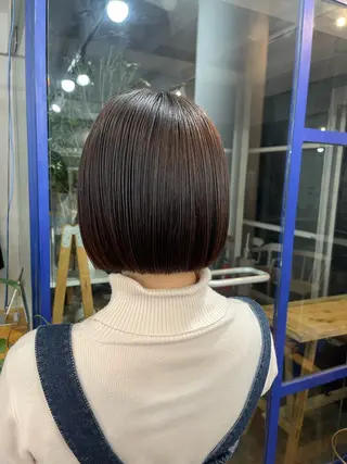 ショート ボブ/レイヤー /河内温太のヘアスタイル