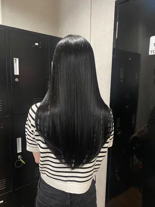 ロング SHI ZUのヘアスタイル
