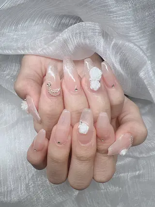 ネイル Lee Nails チップ長さだし専門店のネイルデザイン