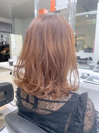 ミディアム 【丁寧なカウンセリ ング】MIHOのヘアスタイル