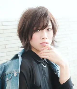 ショート 上村 ダイスケのヘアスタイル