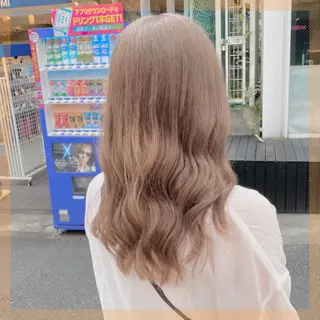 ロング カラー ヘアアレンジ メンズ キッズ マツエク・マツパ ブリーチの髪様 MASATOのヘアスタイル
