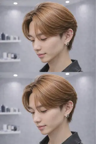 メンズ メンズ縮毛矯正指名 No.1KAI🥰のヘアスタイル
