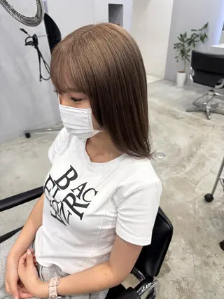 セミロング 相川 玲央奈のヘアスタイル