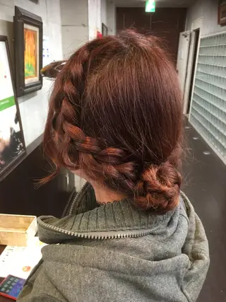 ヘアアレンジ HairSalon Arteのヘアスタイル