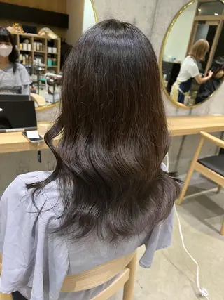 ロング anhelo髪質改善 メテオ髪質改善名駅のヘアスタイル