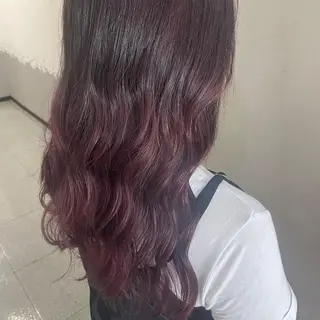ミディアム カラー 吉村 夏椰のヘアスタイル