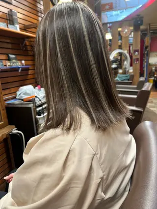 ミディアム キッズ 東 寛道のヘアスタイル