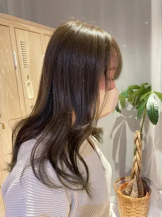 ロング カラー たなか こころ🎀のヘアスタイル