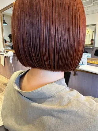 ミディアム カラー マンツーマン施術/ ダブルカラー/アリサのヘアスタイル