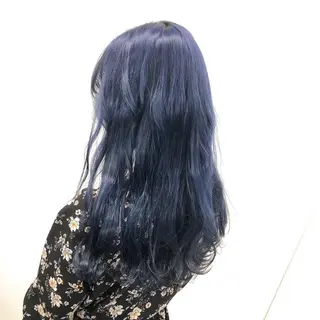 ロング カラー ヘアアレンジ 縮毛矯正/髪質改善/ ブリーチ毛/木元渓太のヘアスタイル