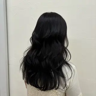 セミロング 結べるレイヤーカット /カラー/あさかのヘアスタイル