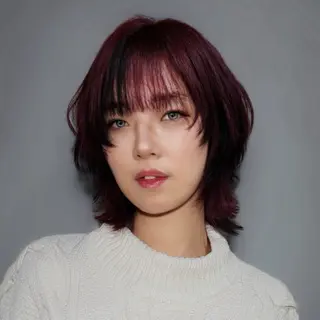 ショート カラー ハイトーン/レイヤー しゅーたのヘアスタイル