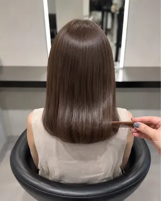 ミディアム カラー 🌈ウルトワ水素 髪質改善naru🌈のヘアスタイル