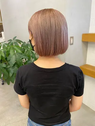 ショート カラー ヘアアレンジ 、 、のヘアスタイル