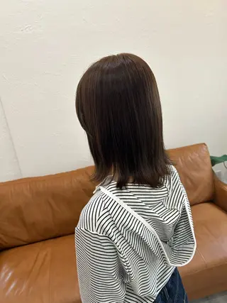 ミディアム 堀 大輔のヘアスタイル