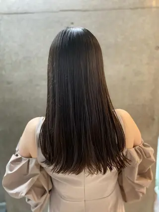 セミロング 原宿アンリ 山下卓也のヘアスタイル