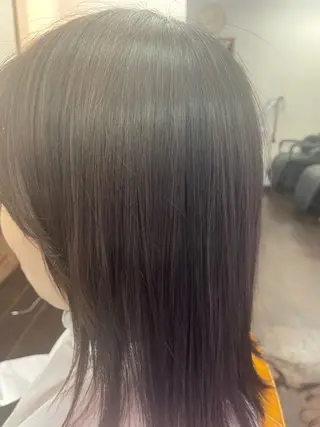 ミディアム パーマ 桧山 真のヘアスタイル