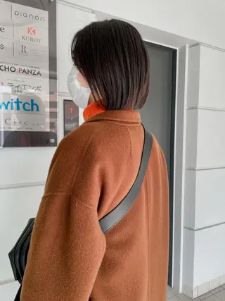 ショート カラー 緒方リエ 時短ショート・ボブのヘアスタイル