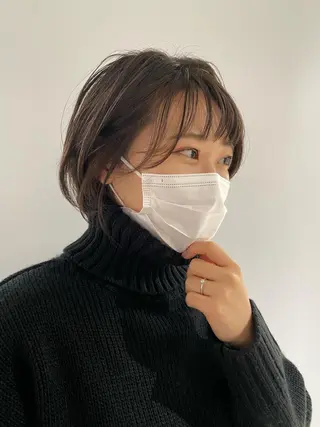 ショート カラー KOOKI スティードトーキョーのヘアスタイル