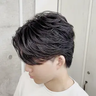 パーマ メンズ Rikito .のヘアスタイル