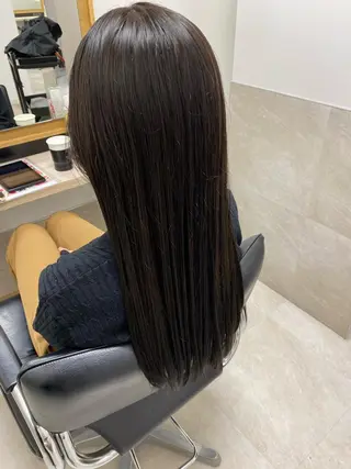 ロング 美髪クリエーター テラダタエコのヘアスタイル