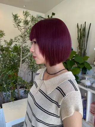 ショート 中野 光瑠のヘアスタイル