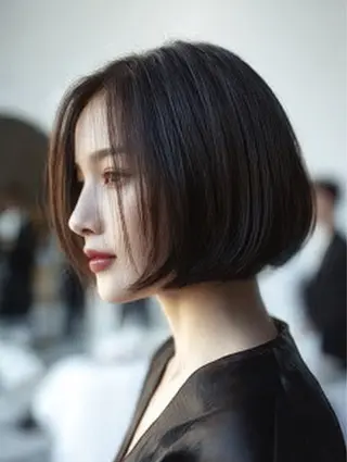 ショート カラー 🍒モテ暖色カラー × うる艶✧ ゆなのヘアスタイル