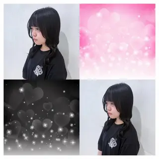 ミディアム 川村 百々華のヘアスタイル