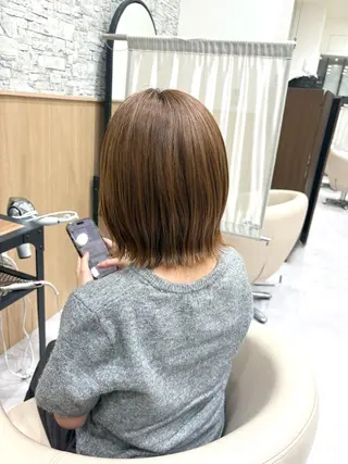 ミディアム カットモデル募集中！ mihane🫧のヘアスタイル