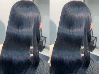 カラー 小顔・顔まわり🦋 ウルフ❤︎ ͛めいのヘアスタイル