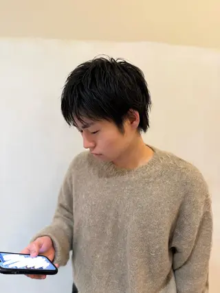 メンズ キタド アミのヘアスタイル