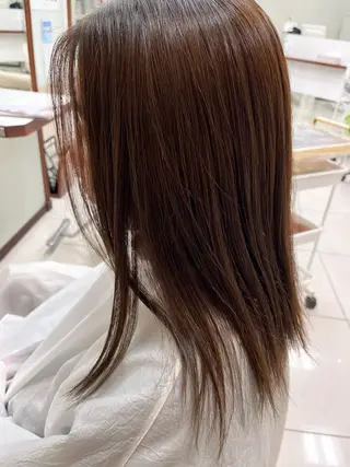 ロング パーマ 透明感/さらツヤ髪/ 💎Tomoya💎のヘアスタイル