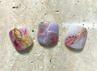 ネイル ちゅるん美フォルム 🦋AIRAのネイルデザイン