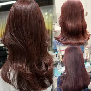 ロング カラー ボブ✂️艶カラー✨ /チサのヘアスタイル