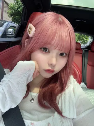 セミロング カラー MAKO ❤️‍🔥NEXTのヘアスタイル