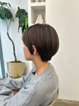 ショート レイヤー/指名No. 1池袋美容師♡ゆいかのヘアスタイル