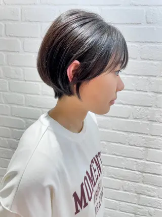 ショート カラー ナカ ヒサシのヘアスタイル
