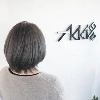 ショート カラー ヘアアレンジ パーマ Add9 柳田健登のヘアスタイル