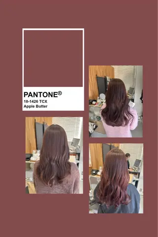 セミロング 韓国ヘア ‎⟡.·KANA🐥のヘアスタイル