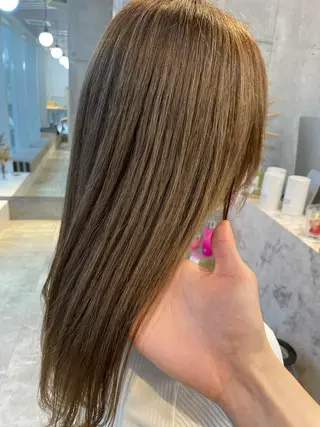 セミロング カラー shun 原宿/表参道のヘアスタイル